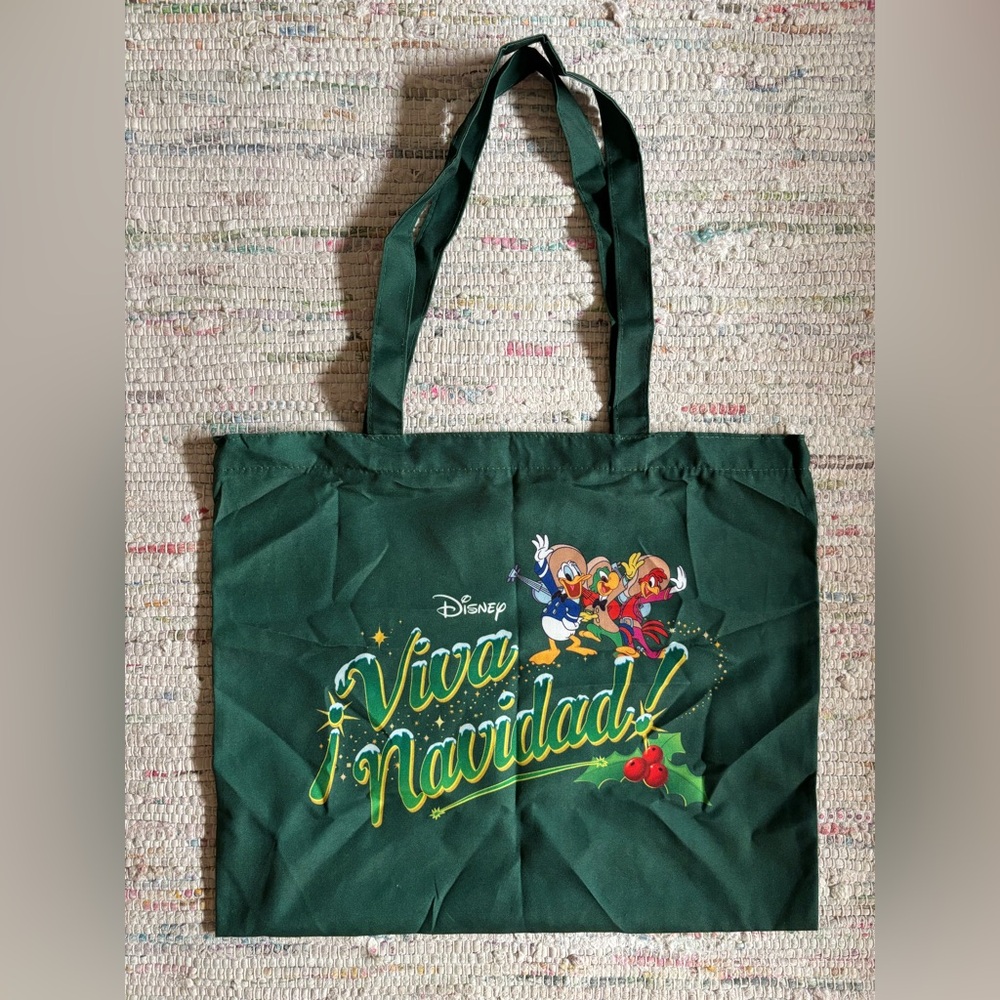 Disneyland magic key Christmas tote bag
